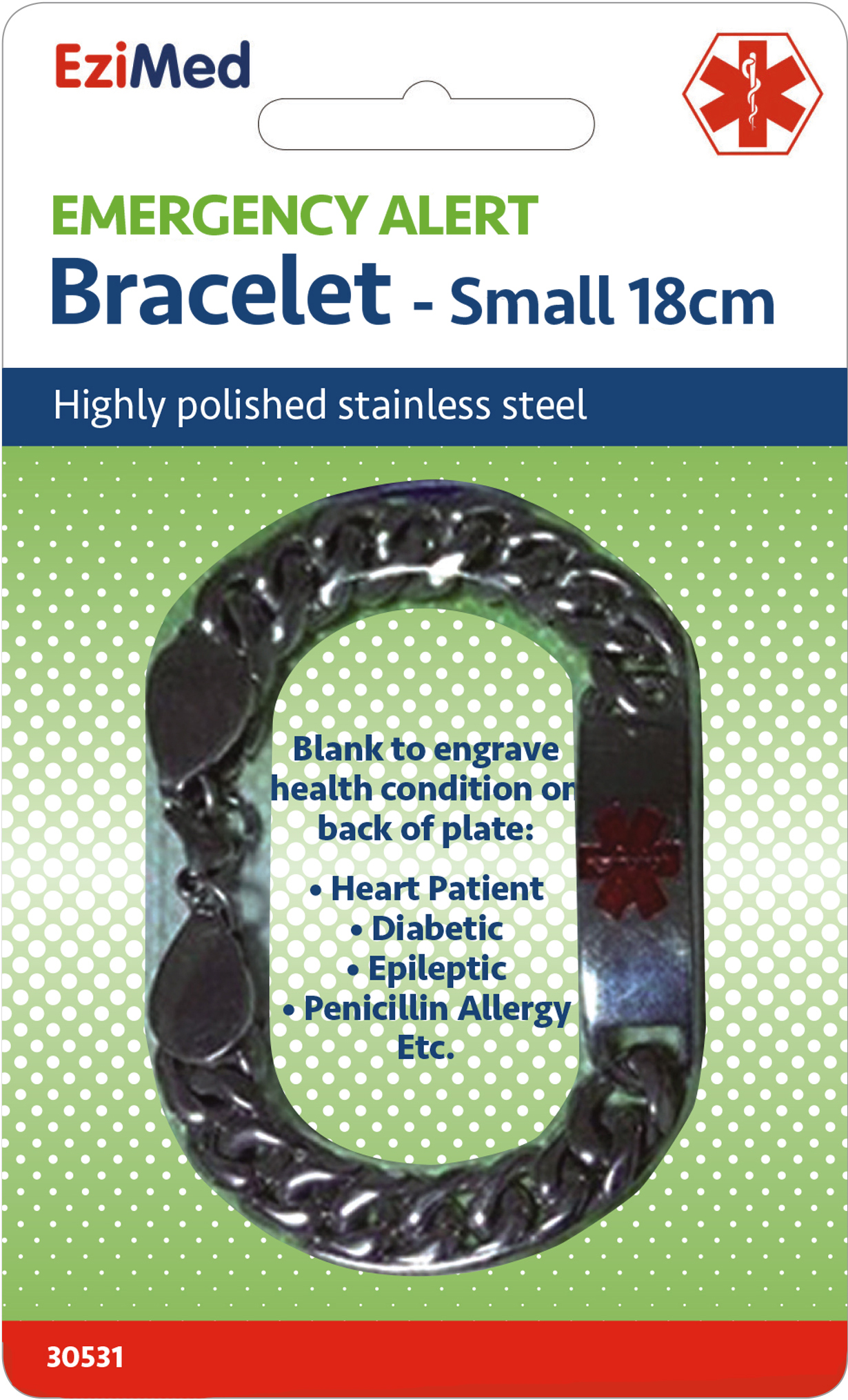 Emergency Alert Bracelet - Small